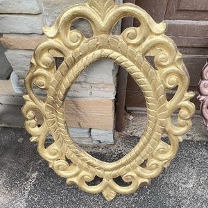 Antique wall frame